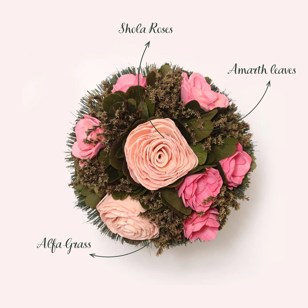 Blooming Dale Dried Flower Bouquet