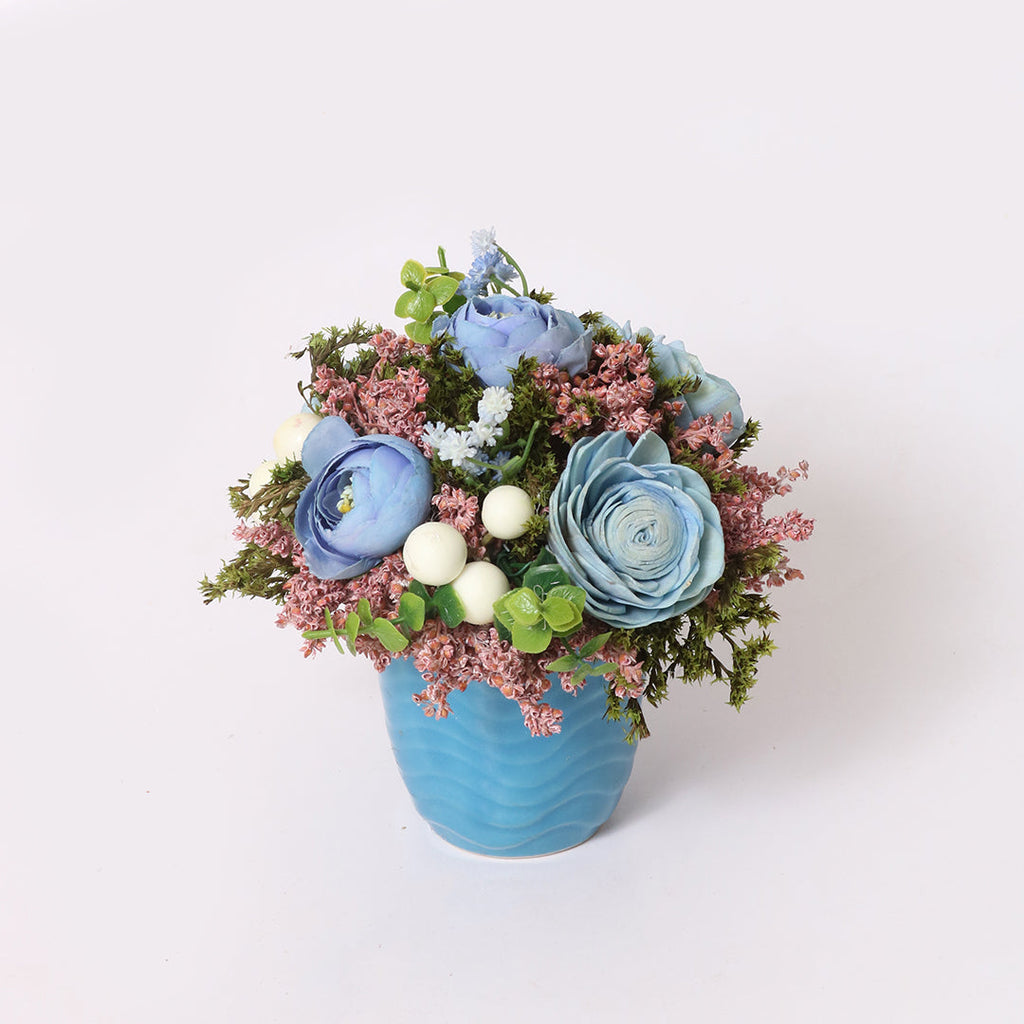 Blue Paradise Table Decor