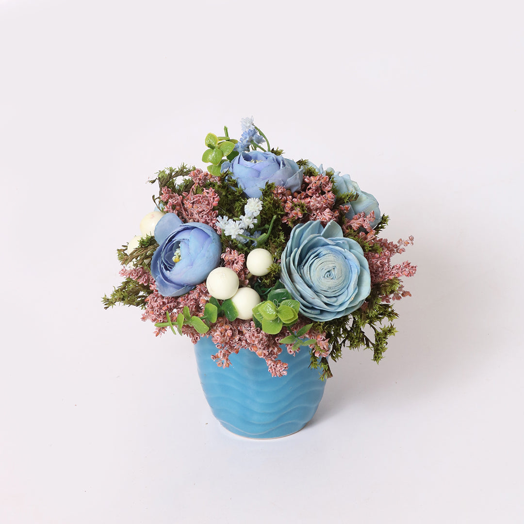 Blue Paradise Table Decor