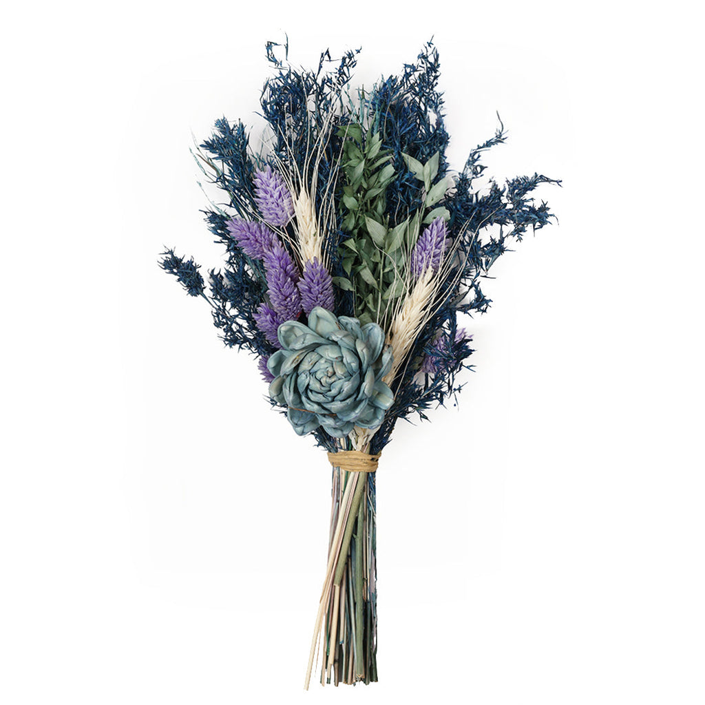 Blue Horizon Round Flower Vase