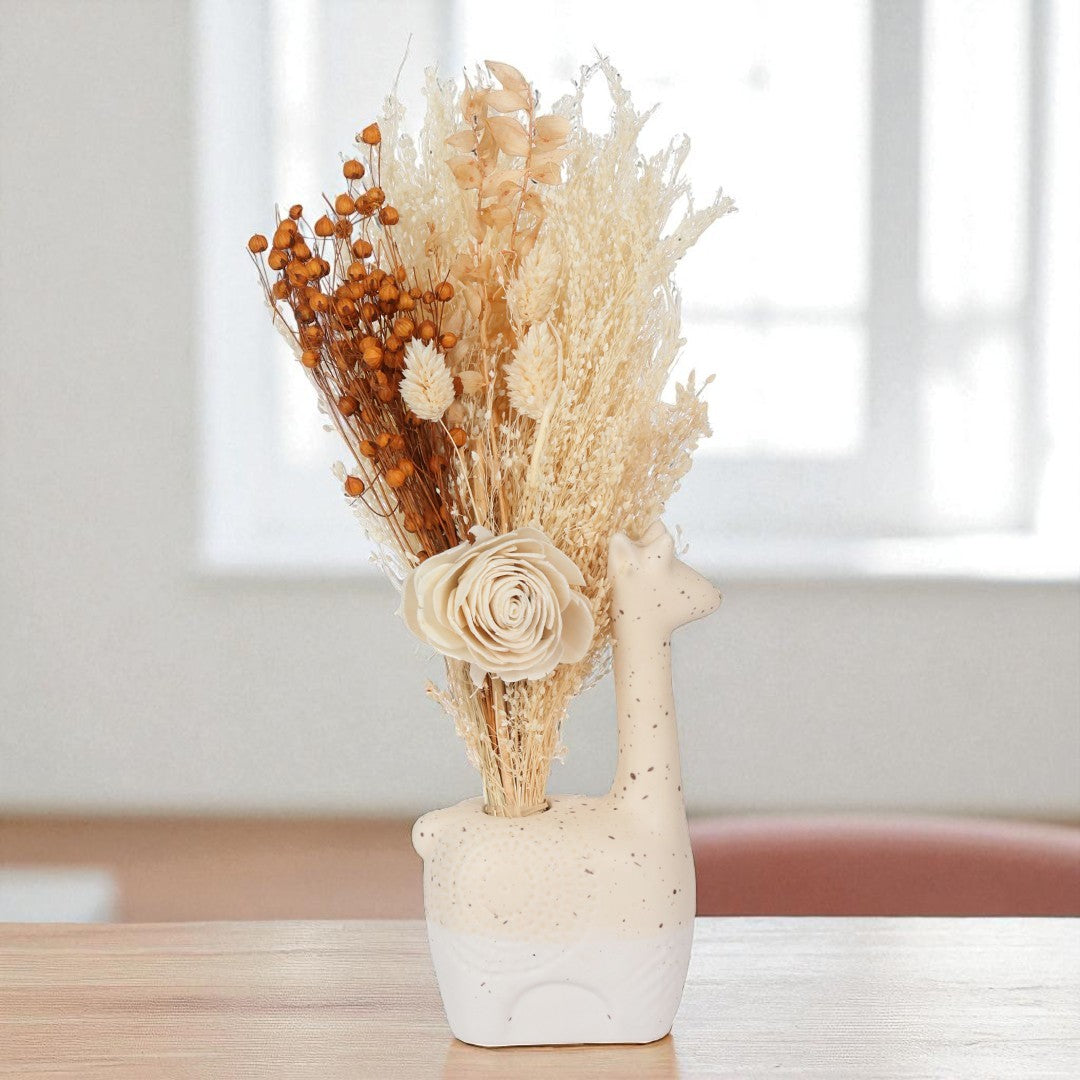 Giraffe Flower Vase
