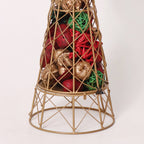 Christmas Tree Metal Cage Potpourri