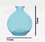 Blue Horizon Round Flower Vase