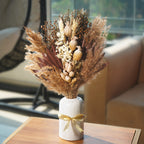 True Brown Dried Flower Bunch