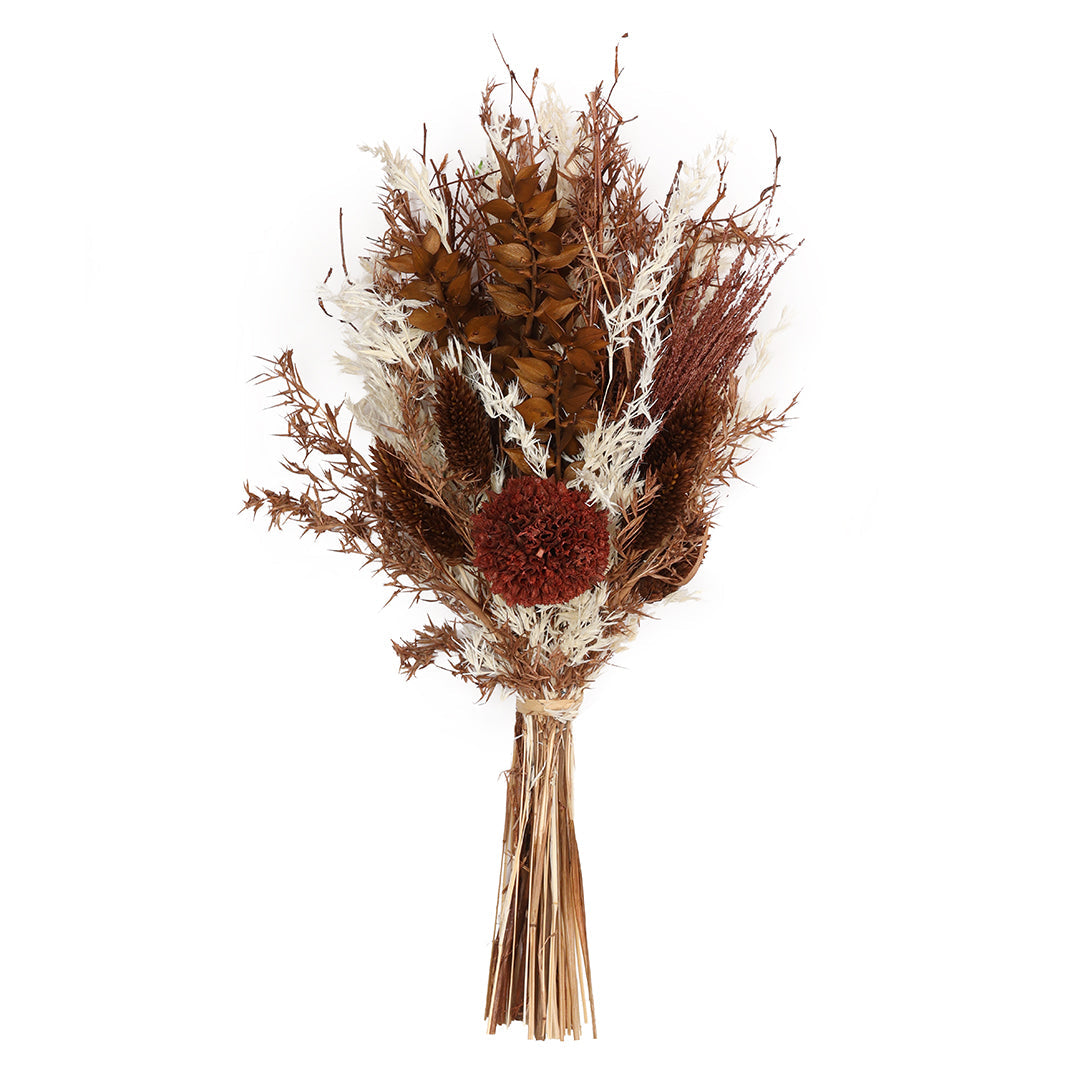 Walnut Bliss Ceramic Flower Vase